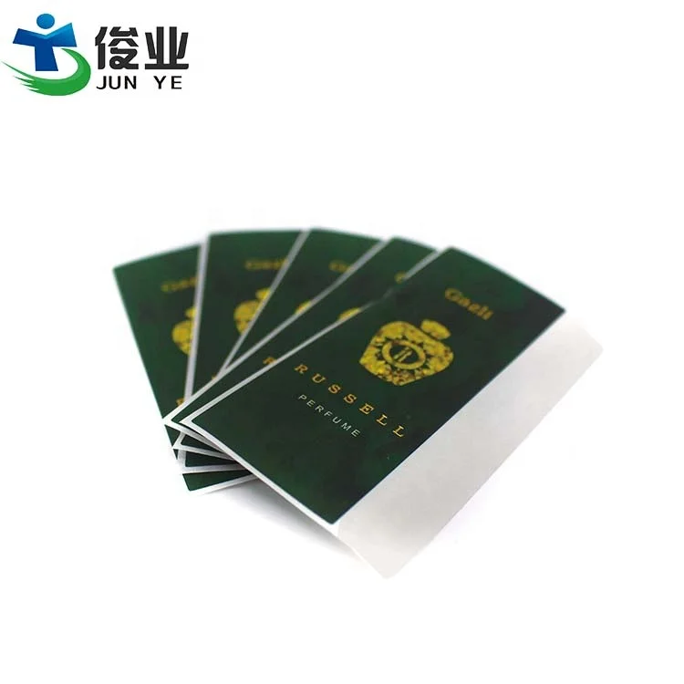 Индивидуальный дизайн матовая этикетка для парфюма с красным и золотым тиснением