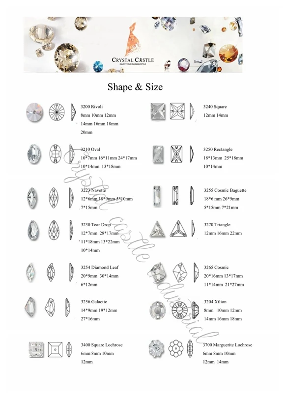 Rhinestone bulk wholesale super quality triangle flat back crystal strass non hotfix sew on rhinestone