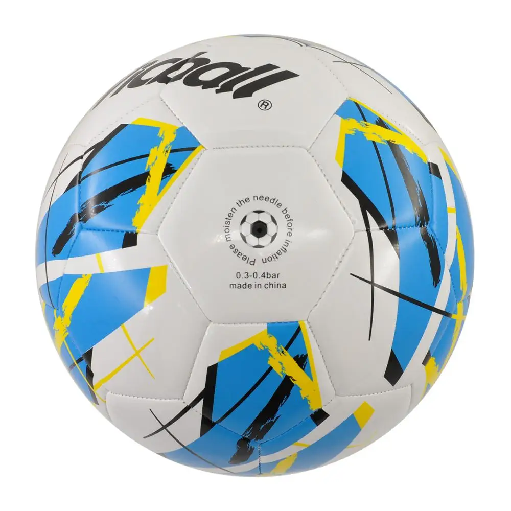 32 panels pvc size 5 cheap colorful OEM machine stitched custom printing foam football soccer balls