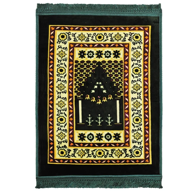 Islamic factory price muslim prayer mat prayer mat