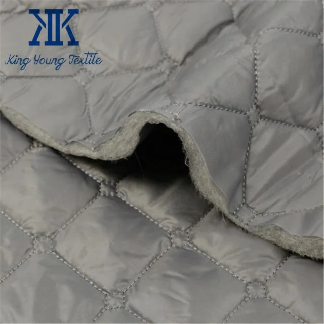 100% polyester double sided waterproof quilted jacket fabric