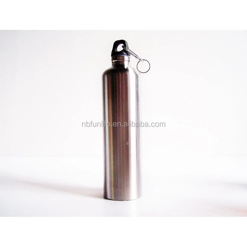 Stainless Steel Sport bottle with hanging ring