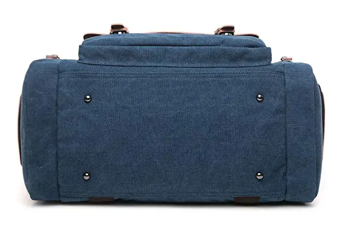 
Leather Overnight Bag Travel Carry on Duffel Sports Weekend Tote Bags 