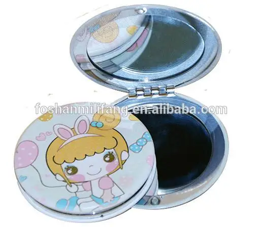 Factory price Makeup Custom Vanity Pocket Mirror