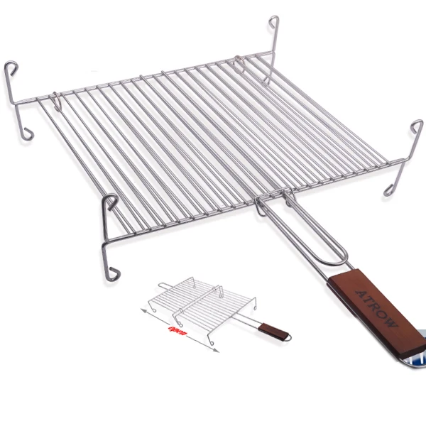 chrome plated grilling basket