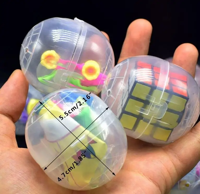 2021 ball from the capsules with the toys  capsules cover with nice mixed style toys for the automatic toy for kids