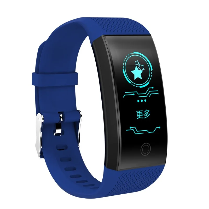 Stepfly  QW18 Smart Bracelet  Heart Rate Monitor blood pressure oxygen Wristband Activity Tracker IP68 Waterproof FitnessTracker