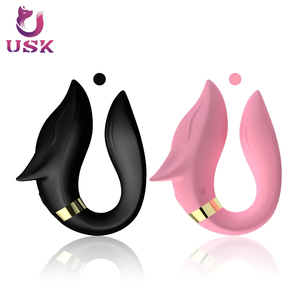 
Dual Head Vibrators G spot Stimulator Female Masturbation G-point U Shape Massage Vibrator Lesbian Sex Toys 