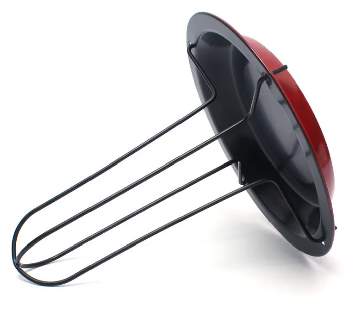 MCD carbon steel chicken stand  bbq accessories MCD factory supply used for kamado bbq grill