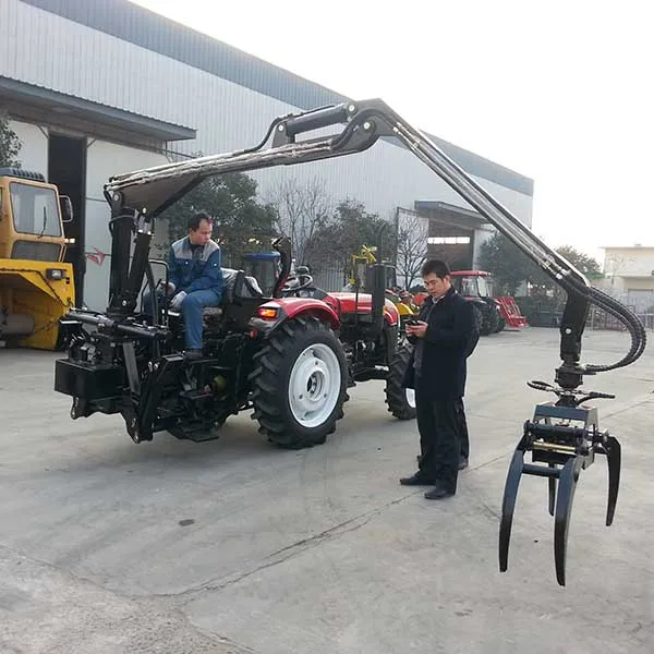 Дешевая цена мини-тракторный кран Лесной