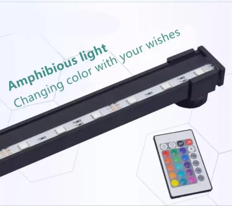 
Aquarium Led Light SMD Bubble Light with Remote Control for Fish Tank 