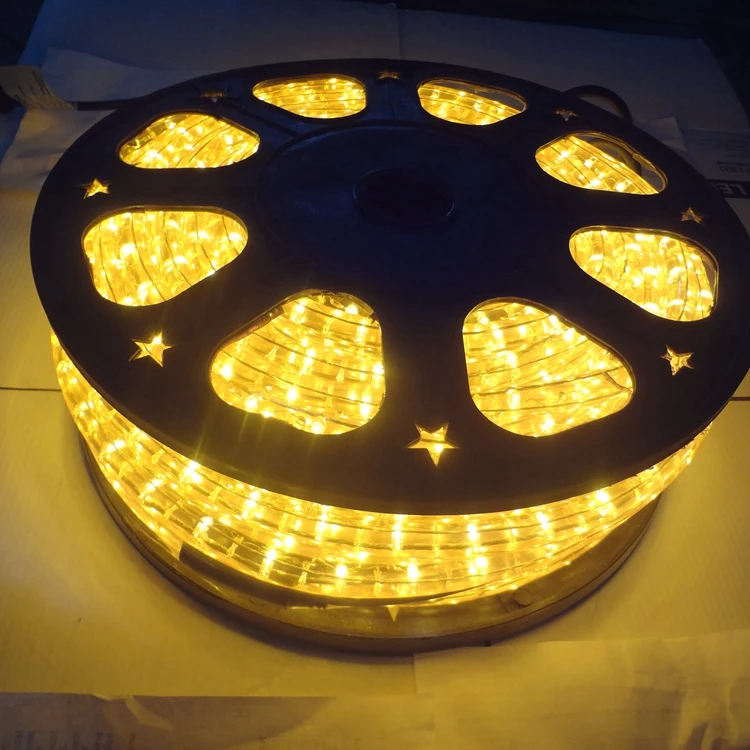 
Outdoor Led 220V Light Bar /Strip Lighting,Round 2 Wire Led Waterproof Rope Light 