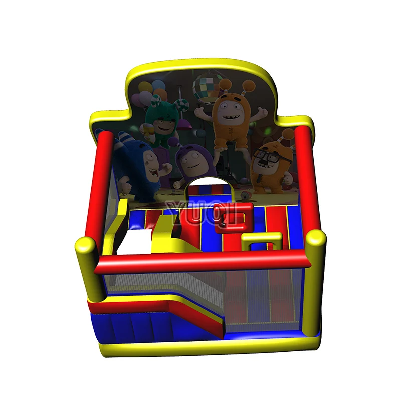 Oddbods Inflatable Games Kids Fun Bouncy Castles Air Jumper Toys Playground