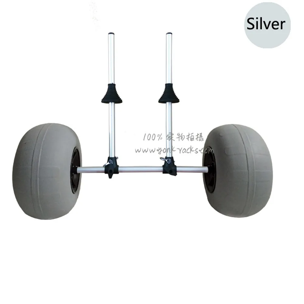 Съемная Алюминиевая тележка для морской Каяка и тележка для рыболовной Каяка