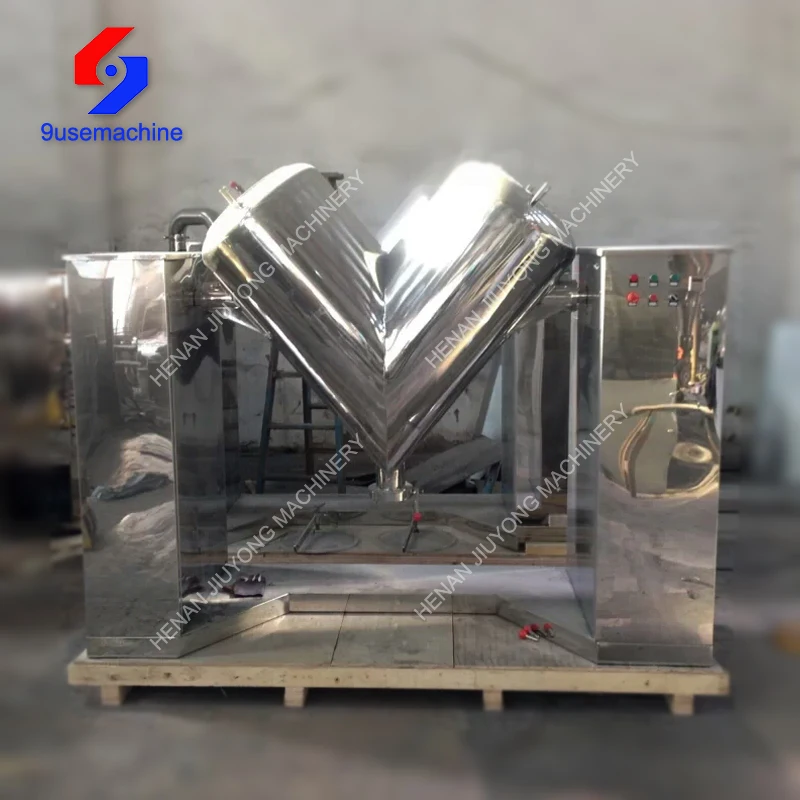 New original dry powder mixer price dry powder mixer lab scale dry powder V mixer manufacturer