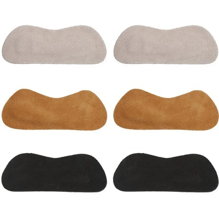 Cow Leather Heel Grips  for Loose Shoes to Improved Shoe Fit and Comfort