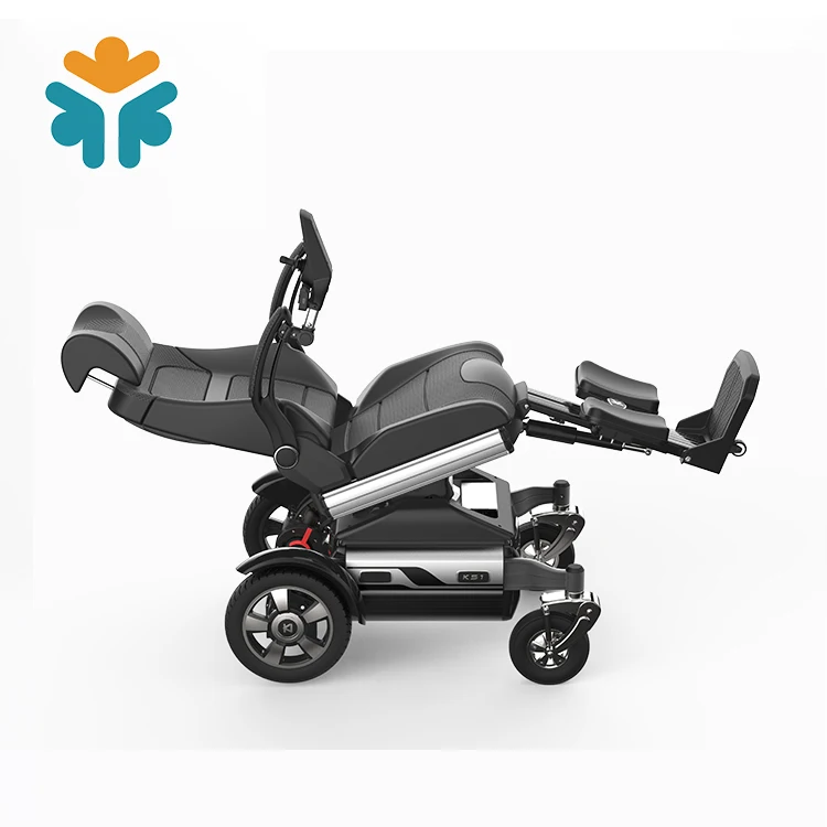 Motorized Medical Used Portable Lightweight Folding Electric Wheelchair