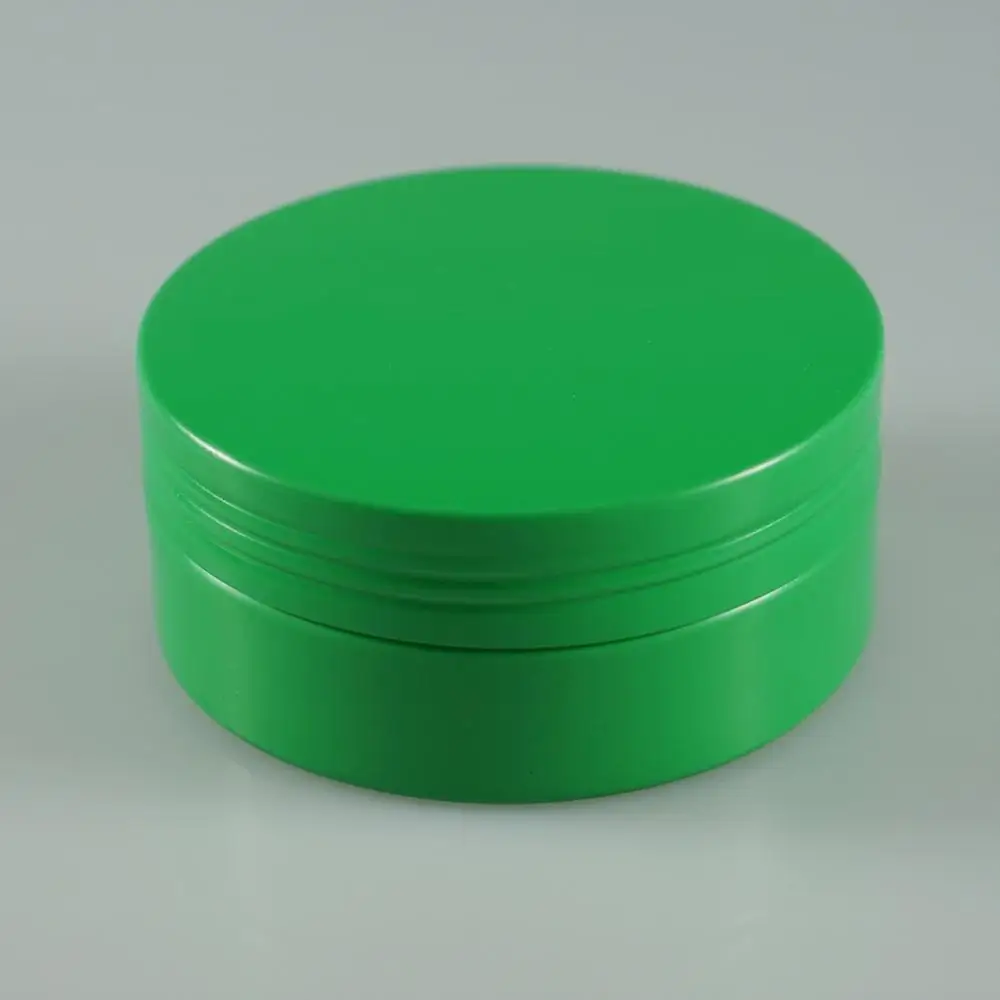 1oz 30ml green round screw aluminum jar , mint pot , tea container ,lip balm tin