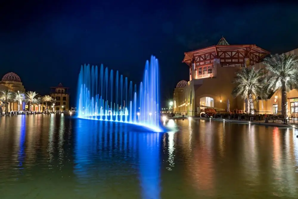 OutdoorIP68 316lss dmx  RGB 12 volt  fountain nozzle submersible led fountain lights