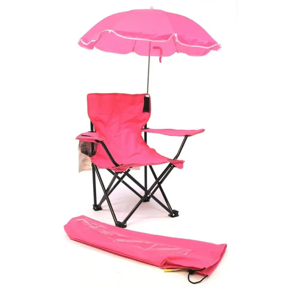 Beach Baby Kids Camp Chair With Umbrella