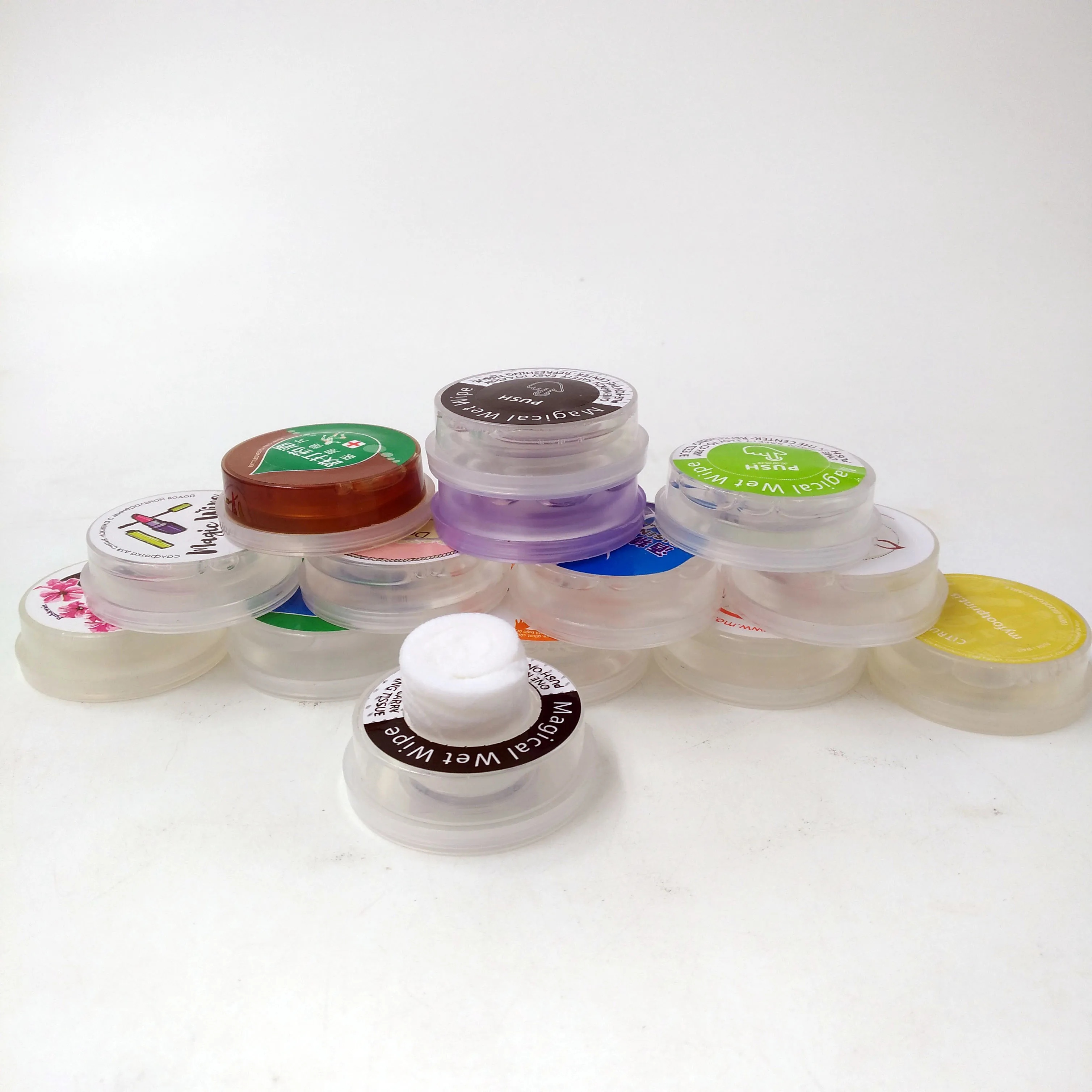 Magical Push Wet Wpes First Aid Equipment Push Wet Wipes For Home Kit