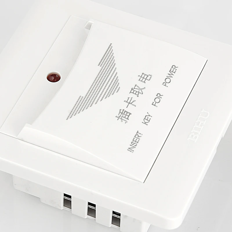 BIHU hot sale PC energy saving card insert card for fot hotel power switch