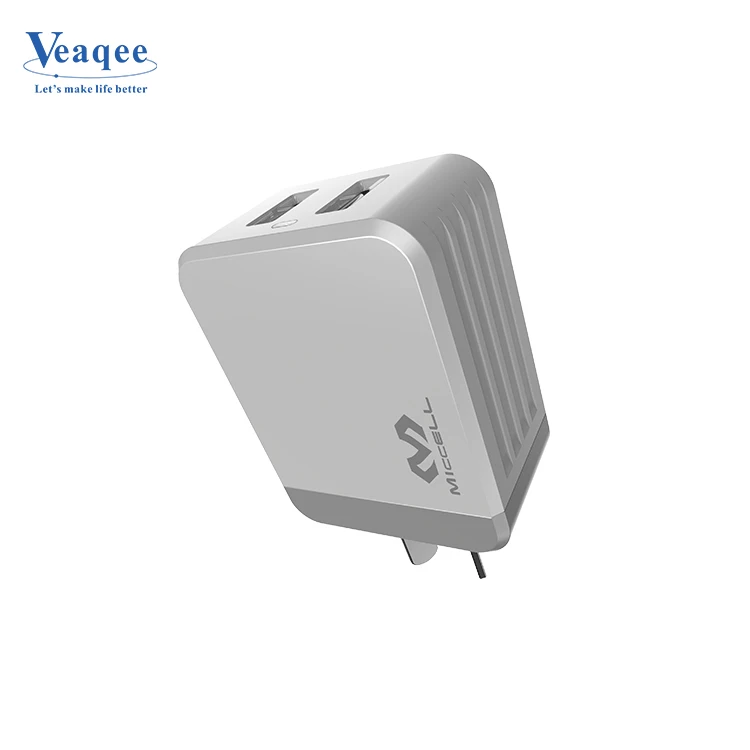 5V 2.4A AU Argentina plug Ac wall USB chargers mobile phone fast high quality charger