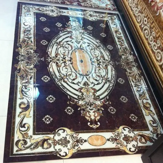 1800x1200mm Living Room Ceramic Floor TIle Decorative Carpet
