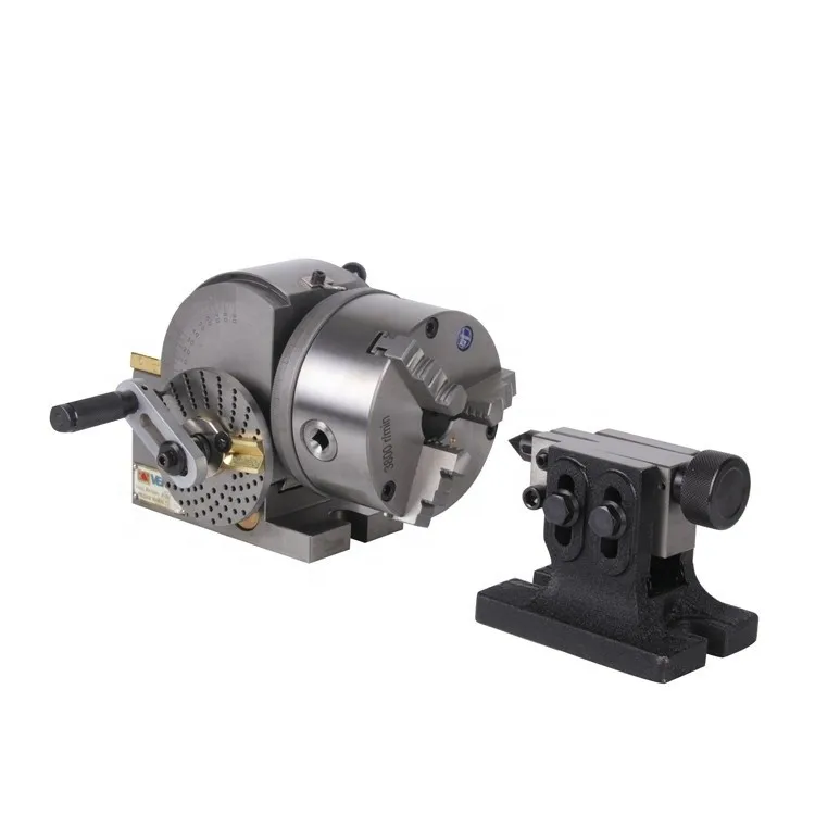 
VERTEX Semi-universal dividing head BS-0-J-5 BS-1-J-6 BS-2-J-8 With 3-jaw chuck Milling machine divding head 