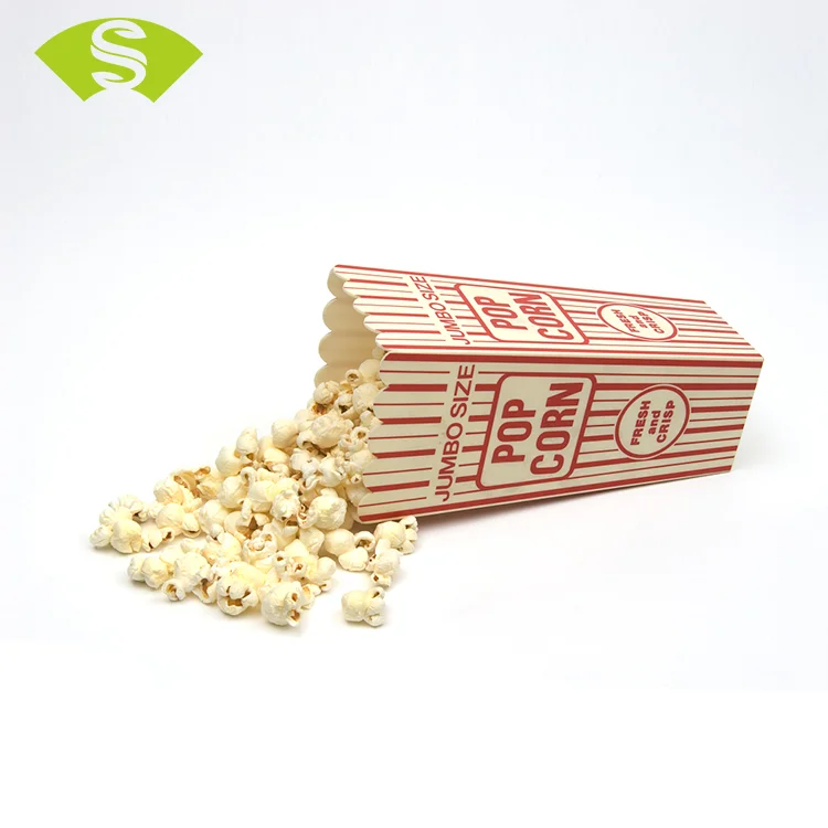 
High Quality Take away popcorn boxes paper , paper cups for popcorn , popcorn paper bucket 