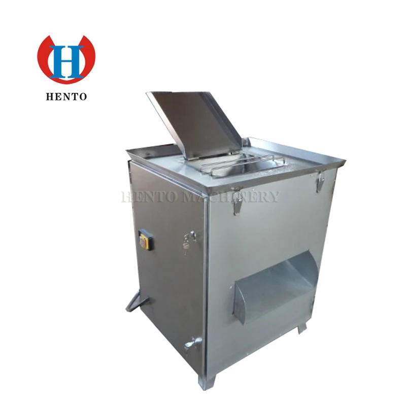 Commercial Chicken Cutter Cube Beak Cutting Machine Frozen Chicken