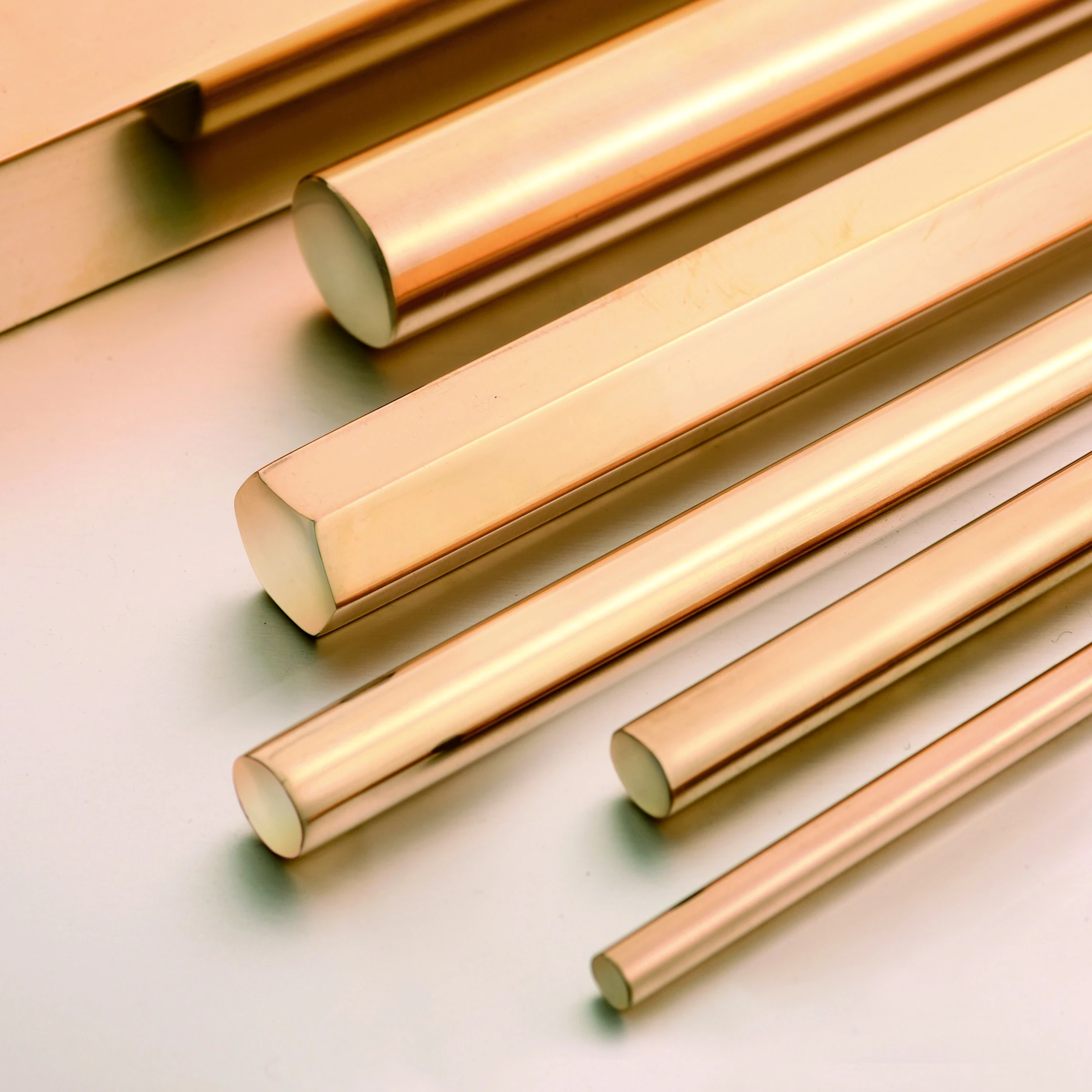 Boway Alloy Customized High Strength Manganese Copper Alloy Bar Brass Bar C67420 C67500 C79200