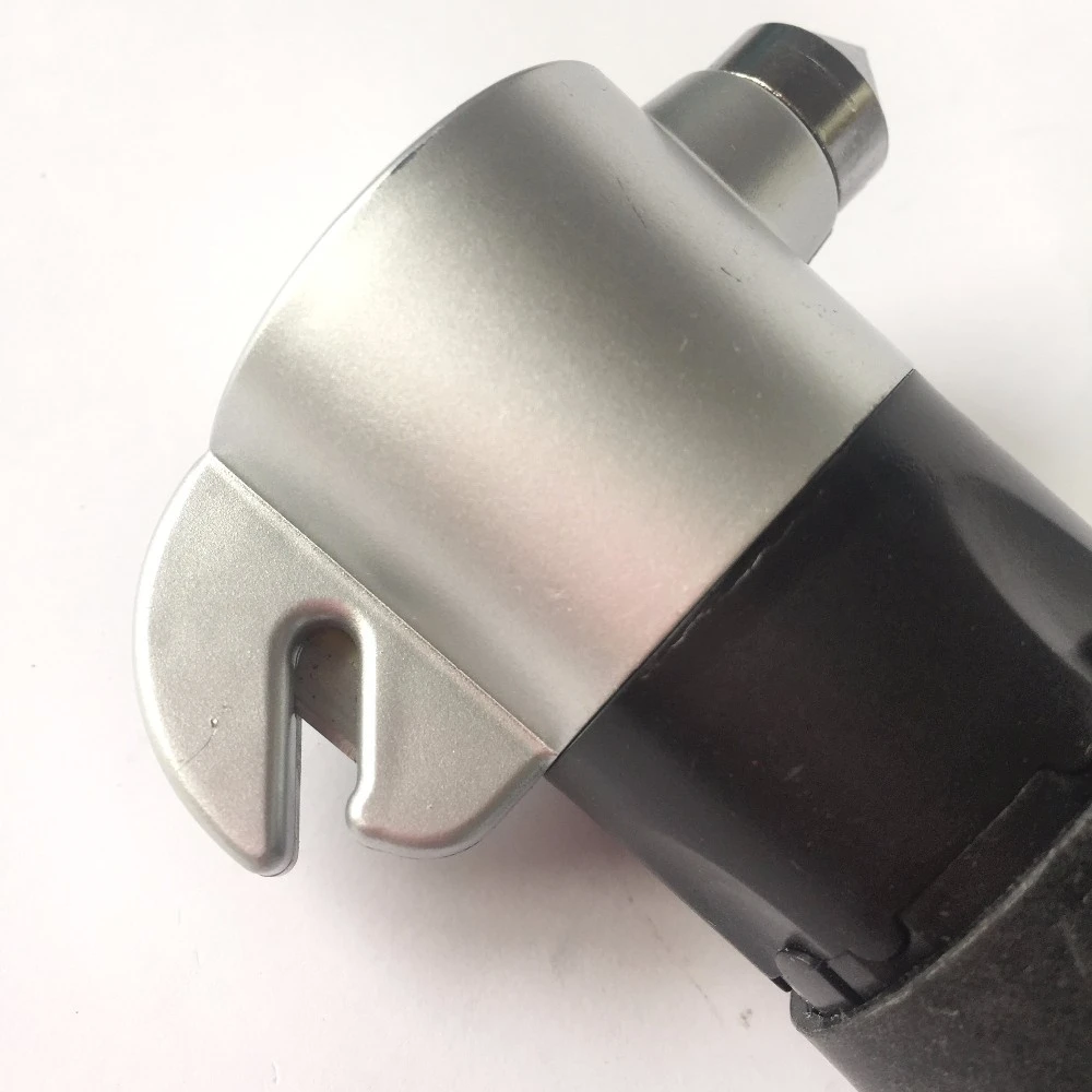 car emergency safety hammer screw driver  LED light 6 in 1 flashlight