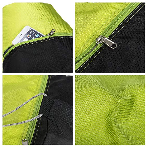 
Large Drawstring Backpack String Bag Sports Gym Bag for Sport Hiking 