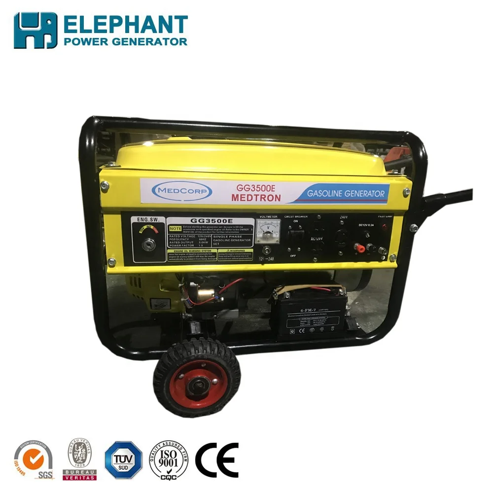 High Quality Electric Start Gasoline Generator