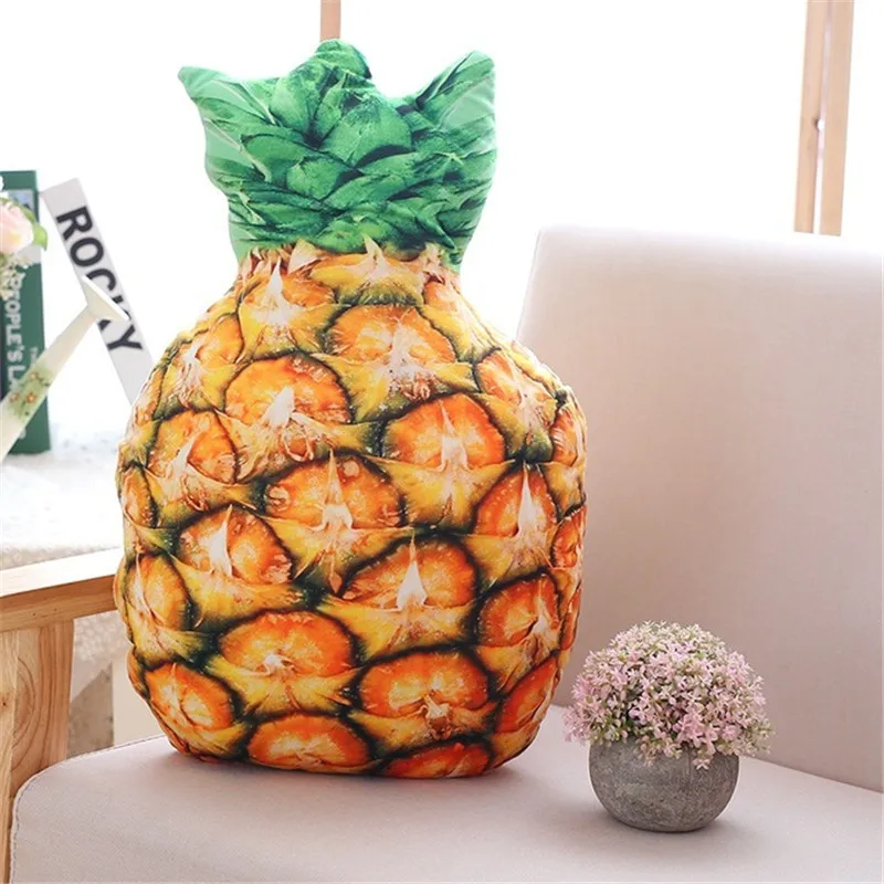 Fashion Simulation Vegetables 3D Strawberry Fruit Home Sofa Decoration Spoof Gift Pillow Cushion