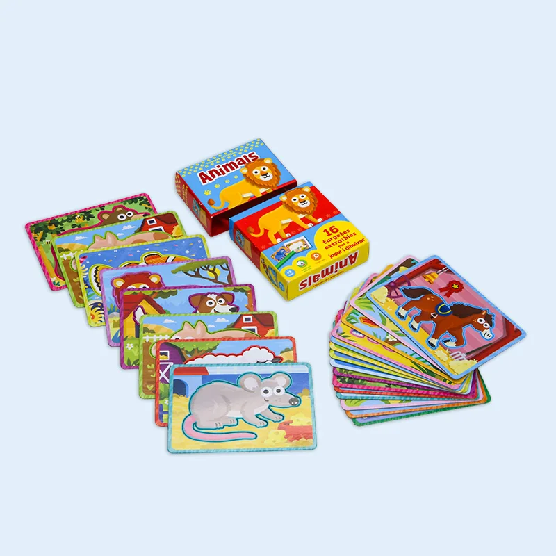 Custom Normal Paper Game Entertainment Learning Playing Cards Game Cards for Kids yahoo and unique games card
