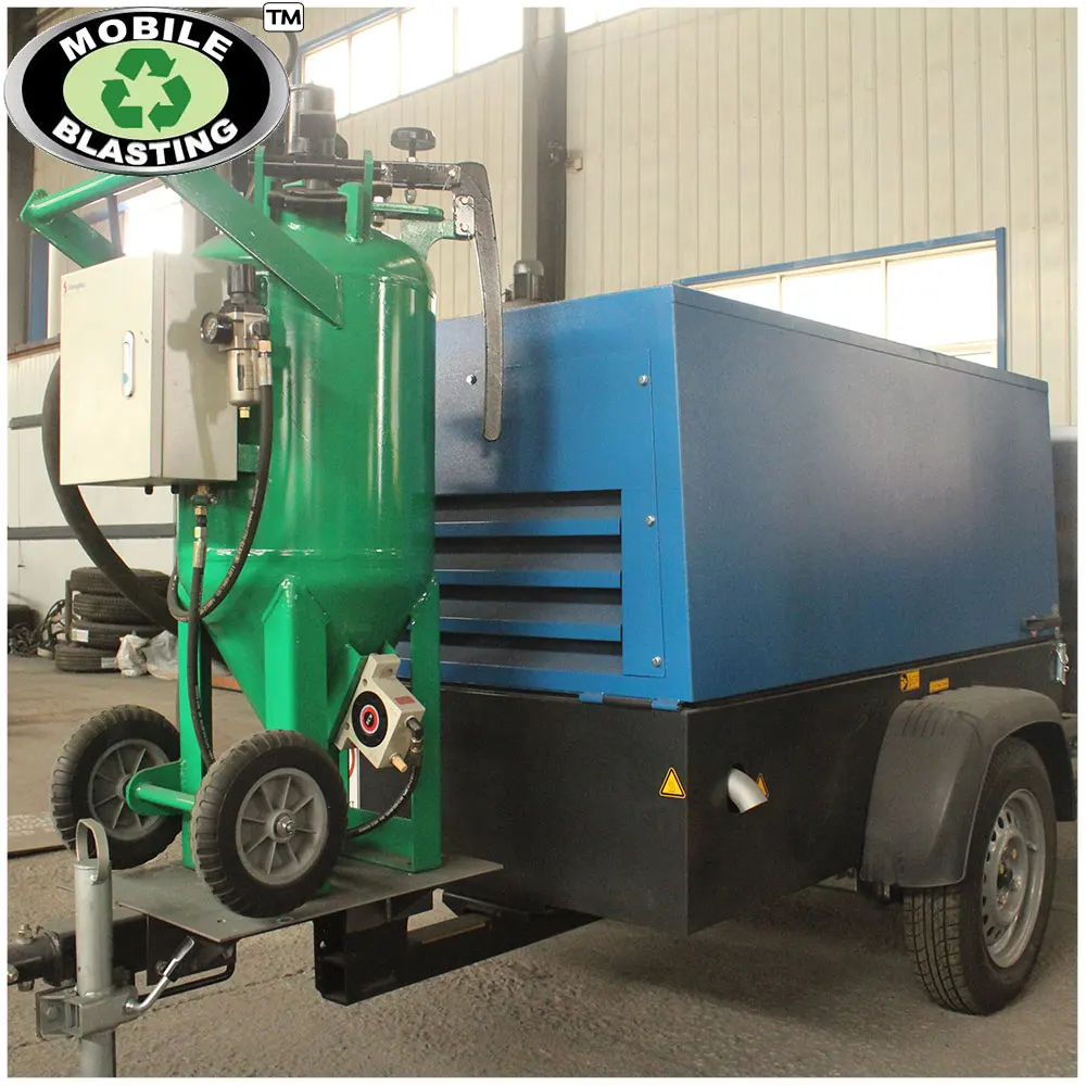 Безпыльный мокрый пескоструйный аппарат, цена на продажу, размер db500