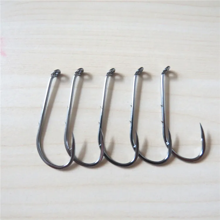
Long shank octopus beak with ring 10# -5/0 high carbon steel china whole sale fresh salt water fishing hooks for fishing 