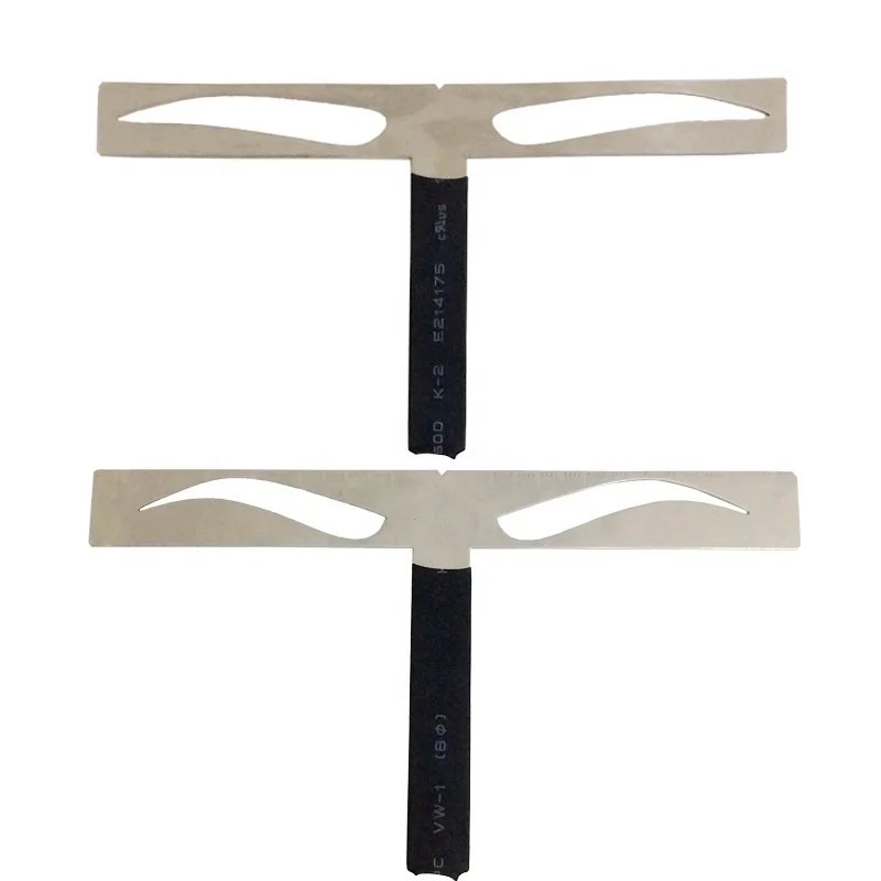 BL Golden Ratio Measure Microblading Stainless Steel Eyebrow Ruler Permanent Makeup Tattoo Design Calipers Stencil