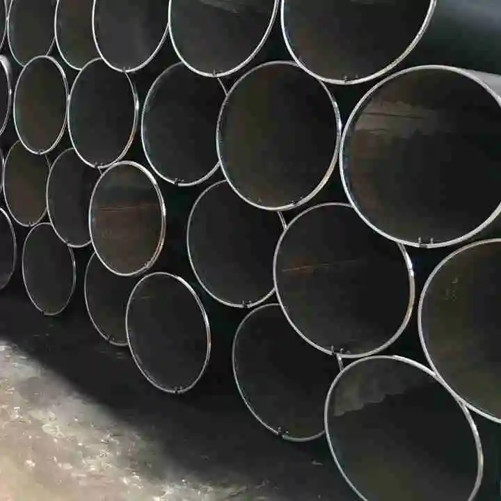 ASTM A53 Gr. B Ms erw горячекатаная углеродистая черная стальная труба размер 3/4 1 2 4 дюйма для нефтепровода и