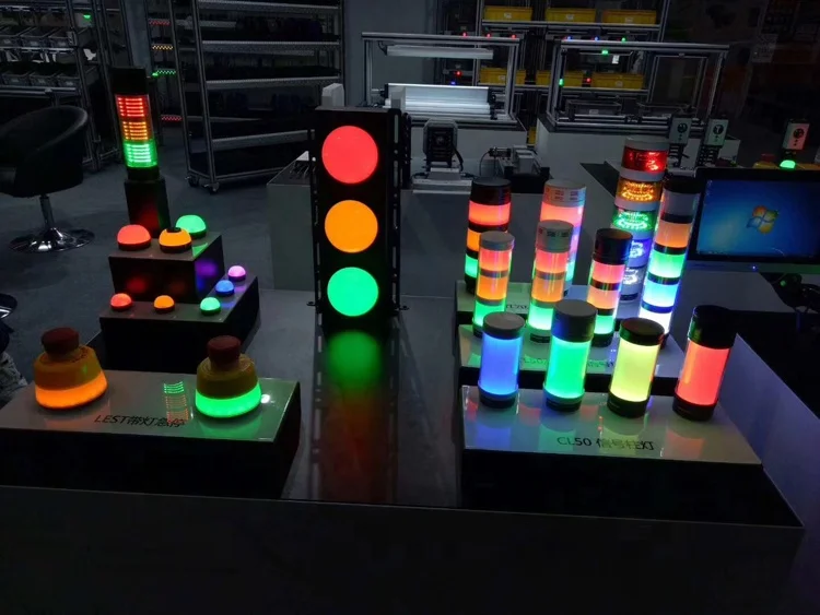 high visible IP67 waterproof  Red Green Led Signal Tower Light buzzer light