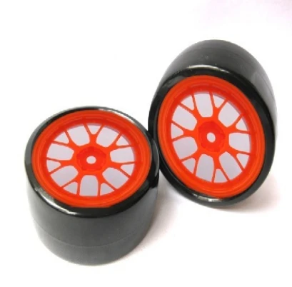 1/10 RC  Drift Racing Car Tires & Wheel Rim For RC Cars