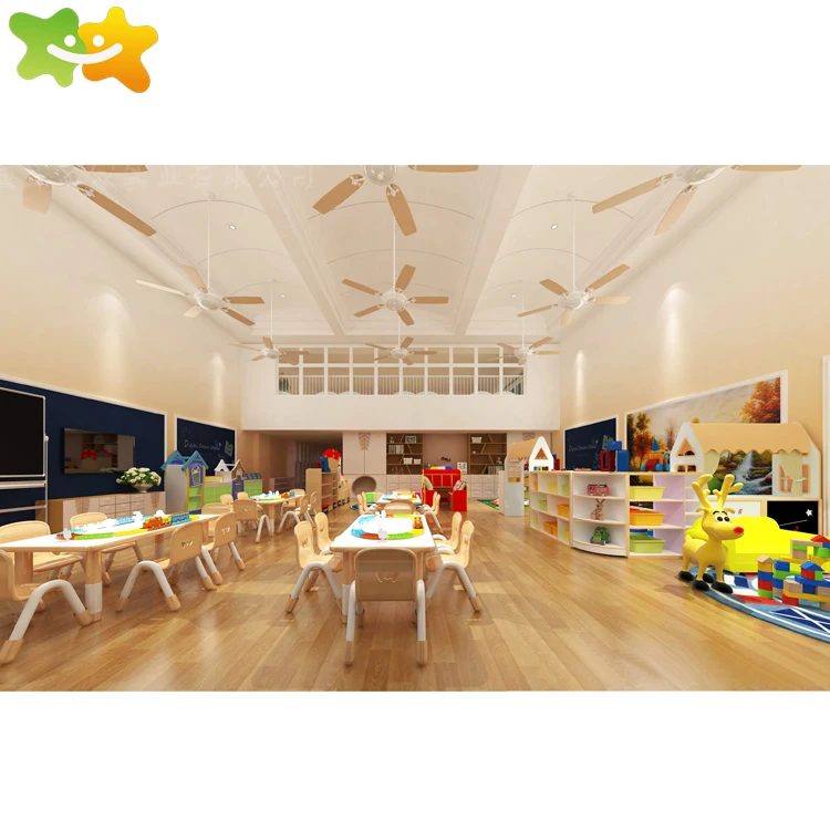 Good quality guangzhou furniture preschool children furniture wooden daycare kids school furniture sets