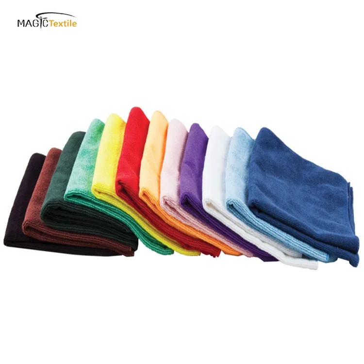 Microfibre cloth manufacture quick dry car care cleaning micro fibre glass cloth
