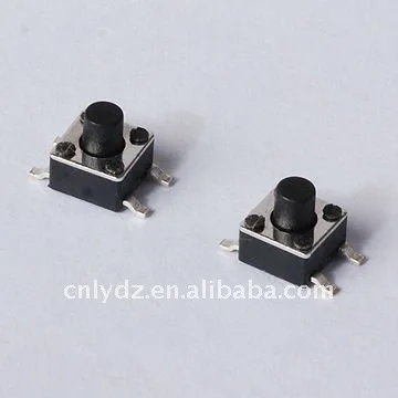 4.5*4.5mm  4 pin SMD high quality  tact switch 6*6mm micro tactile switch push botton switch