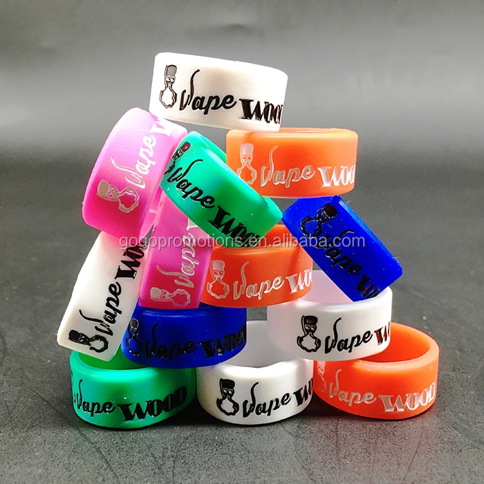 
2019 Hot sale colorful silicone vape mods bands for promotions online shopping canada 