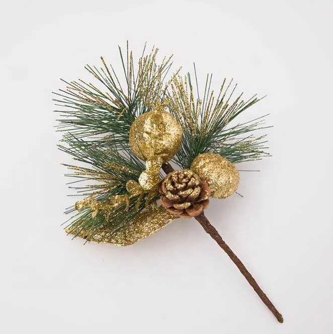 
Decorative Holly Christmas Picks Artificial Holiday Floral Picks 