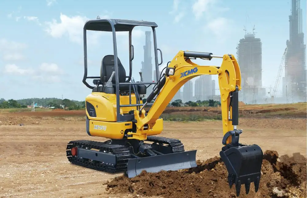 Мини гусеничный экскаватор XCMG XE15 1 5 тонн