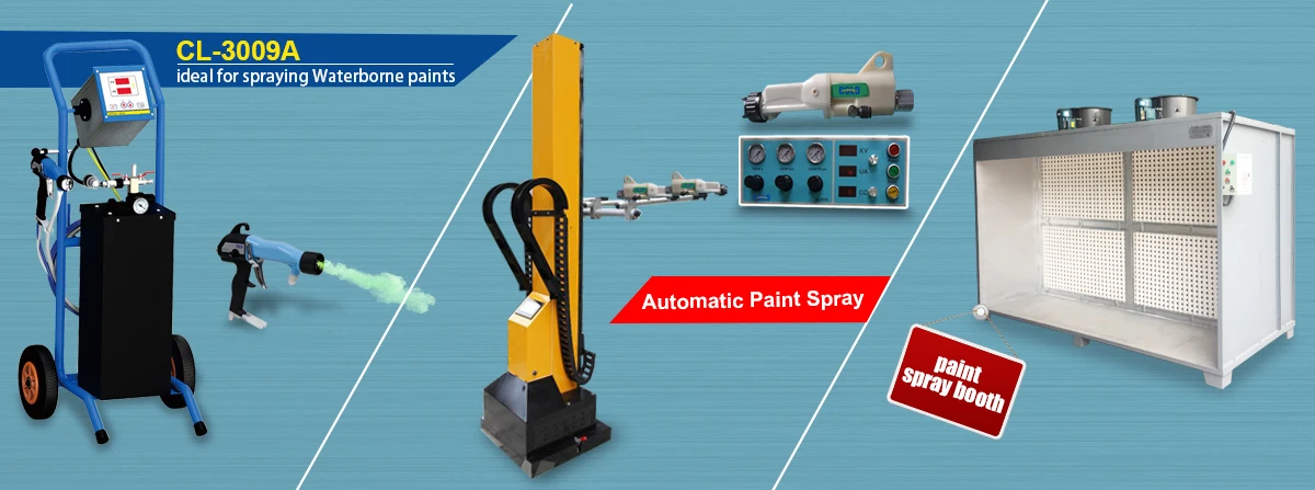 Automatic paint spray gun